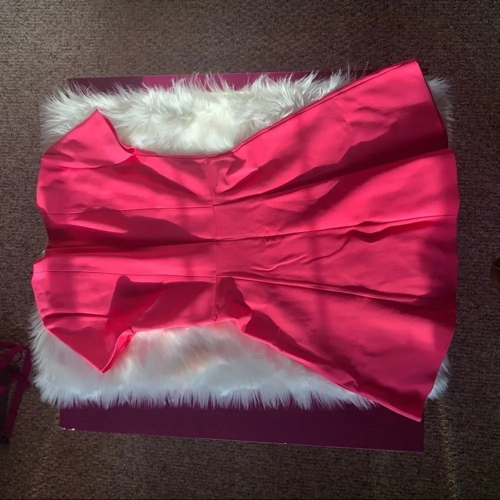 Halston Heritage Mini Fit & Flare Dress - Picture 6 of 8